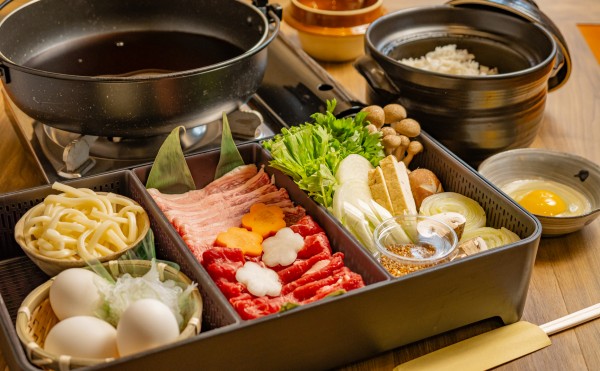 特製すき焼き〜十勝の牛肉2種食べくらべ〜